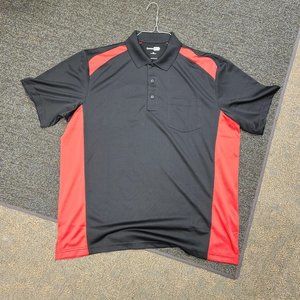 CornerStone® Select Snag-Proof Two Way Colorblock Pocket Polo